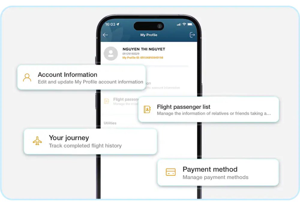 Special deals are available when booking via the Vietnam Airlines app