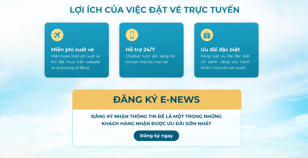 Tận dụng tối đa các ưu đãi đặc biệt khi bay nối chuyến cùng Vietnam Airlines