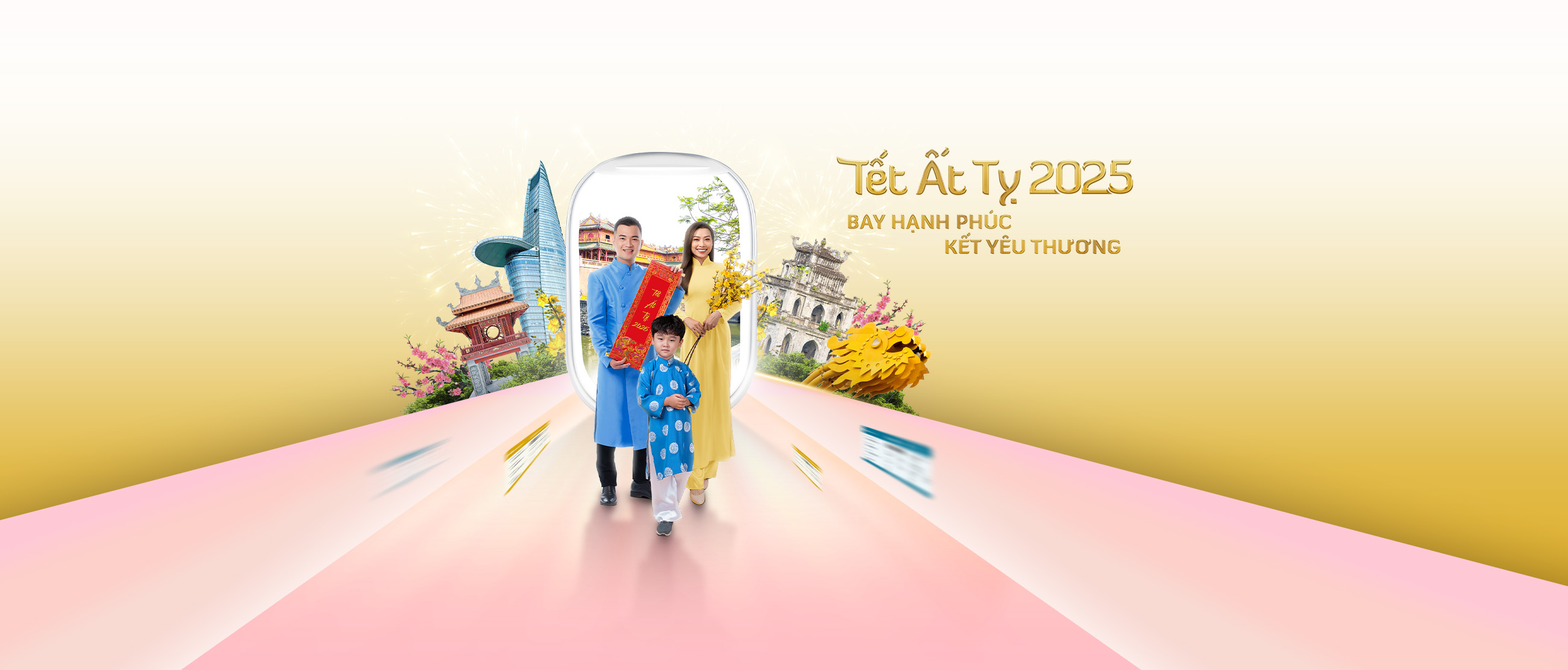 Vé Máy Bay Tết Ất Tỵ 2025 Chính Hãng Vietnam Airlines