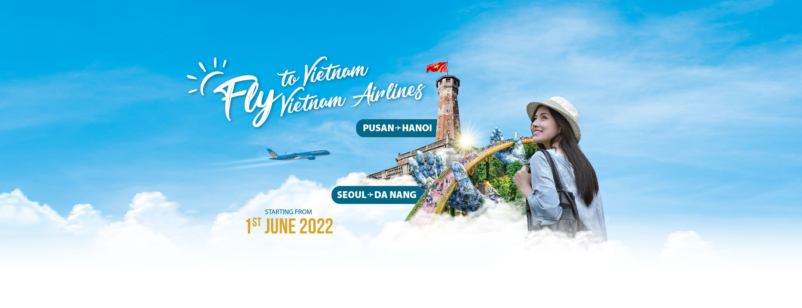 Vietnam Airlines reopens flights between Pusan Hanoi & Seoul Da Nang