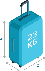 airplane carry on bag size