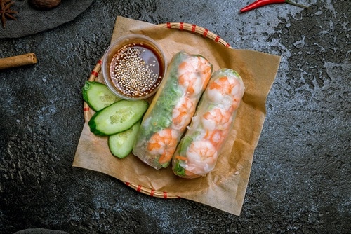 goi cuon aka vietnamese spring rolls